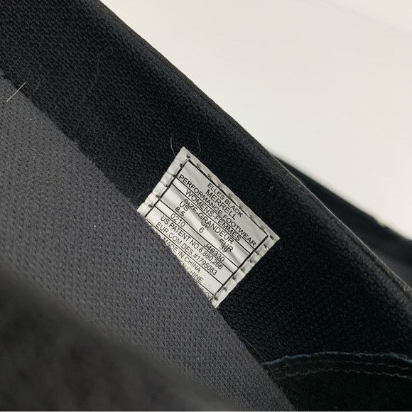 Merrell Elles Black Leather Slip On Athletic Air Cushion Bungee Flats 8.5 - Picture 9 of 12